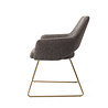 Jesper Home Yanai Eetkamerstoel - Amazing Grey, Slide Gold Jesper Home Yanai Eetkamerstoel - Amazing Grey, Slide Gold