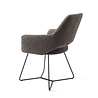Jesper Home Yanai Eetkamerstoel - Amazing Grey, Beehive Black Jesper Home Yanai Eetkamerstoel - Amazing Grey, Beehive Black