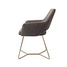 Jesper Home Yanai Eetkamerstoel - Amazing Grey, Beehive Gold Jesper Home Yanai Eetkamerstoel - Amazing Grey, Beehive Gold