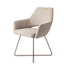 Jesper Home Yanai Eetkamerstoel - Biscuit Beach, Cross Rose Gold Jesper Home Yanai Eetkamerstoel - Biscuit Beach, Cross Rose Gold