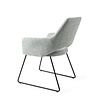 Jesper Home Yanai Eetkamerstoel - Soft Sage, Slide Black Jesper Home Yanai Eetkamerstoel - Soft Sage, Slide Black