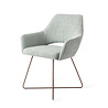 Jesper Home Yanai Eetkamerstoel - Soft Sage, Cross Rose Gold Jesper Home Yanai Eetkamerstoel - Soft Sage, Cross Rose Gold