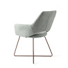 Jesper Home Yanai Eetkamerstoel - Soft Sage, Cross Rose Gold Jesper Home Yanai Eetkamerstoel - Soft Sage, Cross Rose Gold