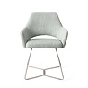 Jesper Home Yanai Eetkamerstoel - Soft Sage, Beehive Steel Jesper Home Yanai Eetkamerstoel - Soft Sage, Beehive Steel
