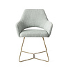 Jesper Home Yanai Eetkamerstoel - Soft Sage, Beehive Gold Jesper Home Yanai Eetkamerstoel - Soft Sage, Beehive Gold