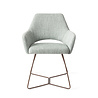 Jesper Home Yanai Eetkamerstoel - Soft Sage, Beehive Rose Gold Jesper Home Yanai Eetkamerstoel - Soft Sage, Beehive Rose Gold