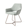 Jesper Home Yanai Eetkamerstoel - Soft Sage, Beehive Rose Gold Jesper Home Yanai Eetkamerstoel - Soft Sage, Beehive Rose Gold