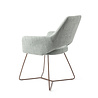 Jesper Home Yanai Eetkamerstoel - Soft Sage, Beehive Rose Gold Jesper Home Yanai Eetkamerstoel - Soft Sage, Beehive Rose Gold