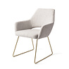 Jesper Home Yanai Eetkamerstoel - Pigeon, Slide Gold Jesper Home Yanai Eetkamerstoel - Pigeon, Slide Gold
