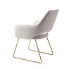 Jesper Home Yanai Eetkamerstoel - Pigeon, Slide Gold Jesper Home Yanai Eetkamerstoel - Pigeon, Slide Gold