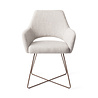 Jesper Home Yanai Eetkamerstoel - Pigeon, Cross Rose Gold Jesper Home Yanai Eetkamerstoel - Pigeon, Cross Rose Gold