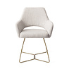 Jesper Home Yanai Eetkamerstoel - Pigeon, Beehive Gold Jesper Home Yanai Eetkamerstoel - Pigeon, Beehive Gold