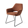Jesper Home Yanai Eetkamerstoel - Tuscan Terra, Slide Black Jesper Home Yanai Eetkamerstoel - Tuscan Terra, Slide Black