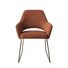 Jesper Home Yanai Eetkamerstoel - Tuscan Terra, Slide Rose Gold Jesper Home Yanai Eetkamerstoel - Tuscan Terra, Slide Rose Gold
