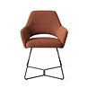 Jesper Home Yanai Eetkamerstoel - Tuscan Terra, Beehive Black Jesper Home Yanai Eetkamerstoel - Tuscan Terra, Beehive Black