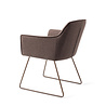 Jesper Home Hofu Eetkamerstoel - Potters Clay, Slide Rose Gold Jesper Home Hofu Eetkamerstoel - Potters Clay, Slide Rose Gold