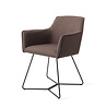 Jesper Home Hofu Eetkamerstoel - Potters Clay, Beehive Black Jesper Home Hofu Eetkamerstoel - Potters Clay, Beehive Black