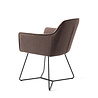 Jesper Home Hofu Eetkamerstoel - Potters Clay, Beehive Black Jesper Home Hofu Eetkamerstoel - Potters Clay, Beehive Black