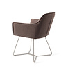 Jesper Home Hofu Eetkamerstoel - Potters Clay, Beehive Steel Jesper Home Hofu Eetkamerstoel - Potters Clay, Beehive Steel