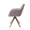 Jesper Home Kinko Eetkamerstoel - Earl Grey, Turn Rose Gold Jesper Home Kinko Eetkamerstoel - Earl Grey, Turn Rose Gold