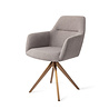 Jesper Home Kinko Eetkamerstoel - Earl Grey, Turn Rose Gold Jesper Home Kinko Eetkamerstoel - Earl Grey, Turn Rose Gold