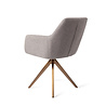 Jesper Home Kinko Eetkamerstoel - Earl Grey, Turn Rose Gold Jesper Home Kinko Eetkamerstoel - Earl Grey, Turn Rose Gold
