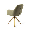 Jesper Home Kinko Eetkamerstoel - Green Hunter, Turn Gold Jesper Home Kinko Eetkamerstoel - Green Hunter, Turn Gold