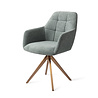 Jesper Home Noto Eetkamerstoel - Real Teal, Turn Rose Gold Jesper Home Noto Eetkamerstoel - Real Teal, Turn Rose Gold