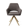 Jesper Home Yanai Eetkamerstoel - Amazing Grey, Turn Gold Jesper Home Yanai Eetkamerstoel - Amazing Grey, Turn Gold