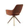 Jesper Home Yanai Eetkamerstoel - Tuscan Terra, Turn Rose Gold Jesper Home Yanai Eetkamerstoel - Tuscan Terra, Turn Rose Gold