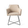 Jesper Home Hofu Eetkamerstoel - Wild Walnut, Cross Black Jesper Home Hofu Eetkamerstoel - Wild Walnut, Cross Black