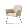 Jesper Home Hofu Eetkamerstoel - Wild Walnut, Cross Black Jesper Home Hofu Eetkamerstoel - Wild Walnut, Cross Black
