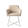 Jesper Home Hofu Eetkamerstoel - Wild Walnut, Cross Steel Jesper Home Hofu Eetkamerstoel - Wild Walnut, Cross Steel