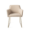 Jesper Home Hofu Eetkamerstoel - Wild Walnut, Slide Gold Jesper Home Hofu Eetkamerstoel - Wild Walnut, Slide Gold