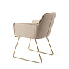 Jesper Home Hofu Eetkamerstoel - Wild Walnut, Slide Gold Jesper Home Hofu Eetkamerstoel - Wild Walnut, Slide Gold