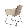 Jesper Home Hofu Eetkamerstoel - Wild Walnut, Slide Rose Gold Jesper Home Hofu Eetkamerstoel - Wild Walnut, Slide Rose Gold