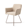Jesper Home Hofu Eetkamerstoel - Wild Walnut, Cross Rose Gold Jesper Home Hofu Eetkamerstoel - Wild Walnut, Cross Rose Gold
