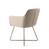 Jesper Home Hofu Eetkamerstoel - Wild Walnut, Cross Rose Gold Jesper Home Hofu Eetkamerstoel - Wild Walnut, Cross Rose Gold