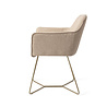 Jesper Home Hofu Eetkamerstoel - Wild Walnut, Beehive Gold Jesper Home Hofu Eetkamerstoel - Wild Walnut, Beehive Gold