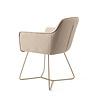 Jesper Home Hofu Eetkamerstoel - Wild Walnut, Beehive Gold Jesper Home Hofu Eetkamerstoel - Wild Walnut, Beehive Gold