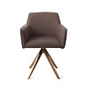 Jesper Home Hofu Eetkamerstoel - Potters Clay, Turn Rose Gold Jesper Home Hofu Eetkamerstoel - Potters Clay, Turn Rose Gold