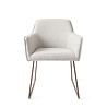 Jesper Home Hofu Eetkamerstoel - Checkers Charm, Slide Rose Gold Jesper Home Hofu Eetkamerstoel - Checkers Charm, Slide Rose Gold