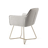 Jesper Home Hofu Eetkamerstoel - Checkers Charm, Beehive Gold Jesper Home Hofu Eetkamerstoel - Checkers Charm, Beehive Gold