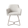 Jesper Home Hofu Eetkamerstoel - Checkers Charm, Beehive Rose Gold Jesper Home Hofu Eetkamerstoel - Checkers Charm, Beehive Rose Gold
