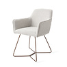 Jesper Home Hofu Eetkamerstoel - Checkers Charm, Beehive Rose Gold Jesper Home Hofu Eetkamerstoel - Checkers Charm, Beehive Rose Gold