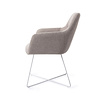 Jesper Home Kinko Eetkamerstoel - Earl Grey, Cross White Jesper Home Kinko Eetkamerstoel - Earl Grey, Cross White