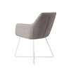 Jesper Home Kinko Eetkamerstoel - Earl Grey, Cross White Jesper Home Kinko Eetkamerstoel - Earl Grey, Cross White