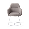Jesper Home Kinko Eetkamerstoel - Earl Grey, Beehive White Jesper Home Kinko Eetkamerstoel - Earl Grey, Beehive White