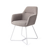 Jesper Home Kinko Eetkamerstoel - Earl Grey, Beehive White Jesper Home Kinko Eetkamerstoel - Earl Grey, Beehive White