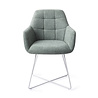 Jesper Home Noto Eetkamerstoel - Real Teal, Cross White Jesper Home Noto Eetkamerstoel - Real Teal, Cross White